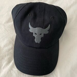 Project Rock Free Fit Black Hat - One Size